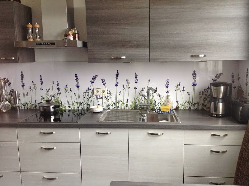 6. Seashell Mosaic Meets Rustic Wood In Kitchen Backsplash Innovation