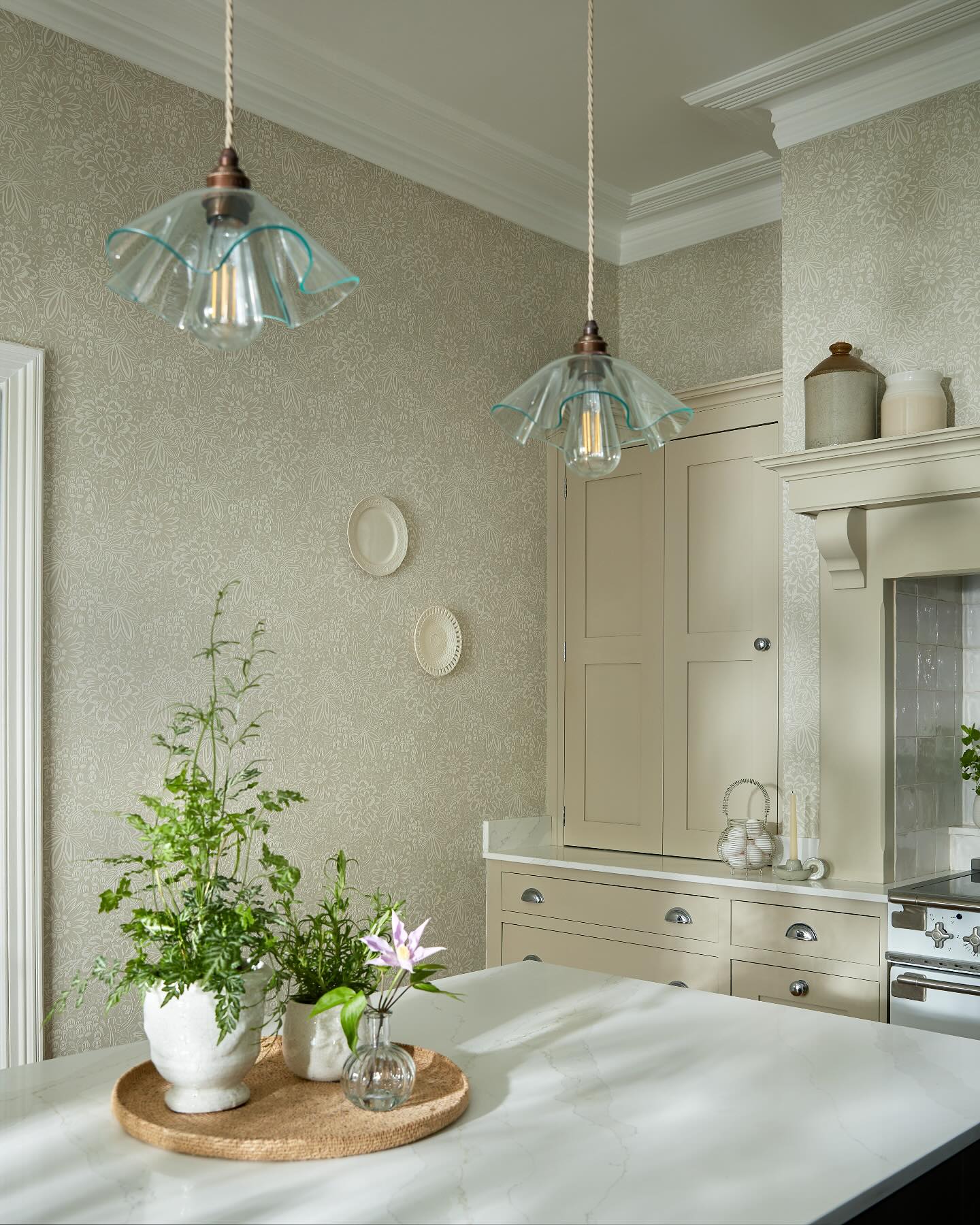 9. Mosaic Of Culinary Herbs: a Basil and Thyme Wall Art for the Gourmet Kitchen