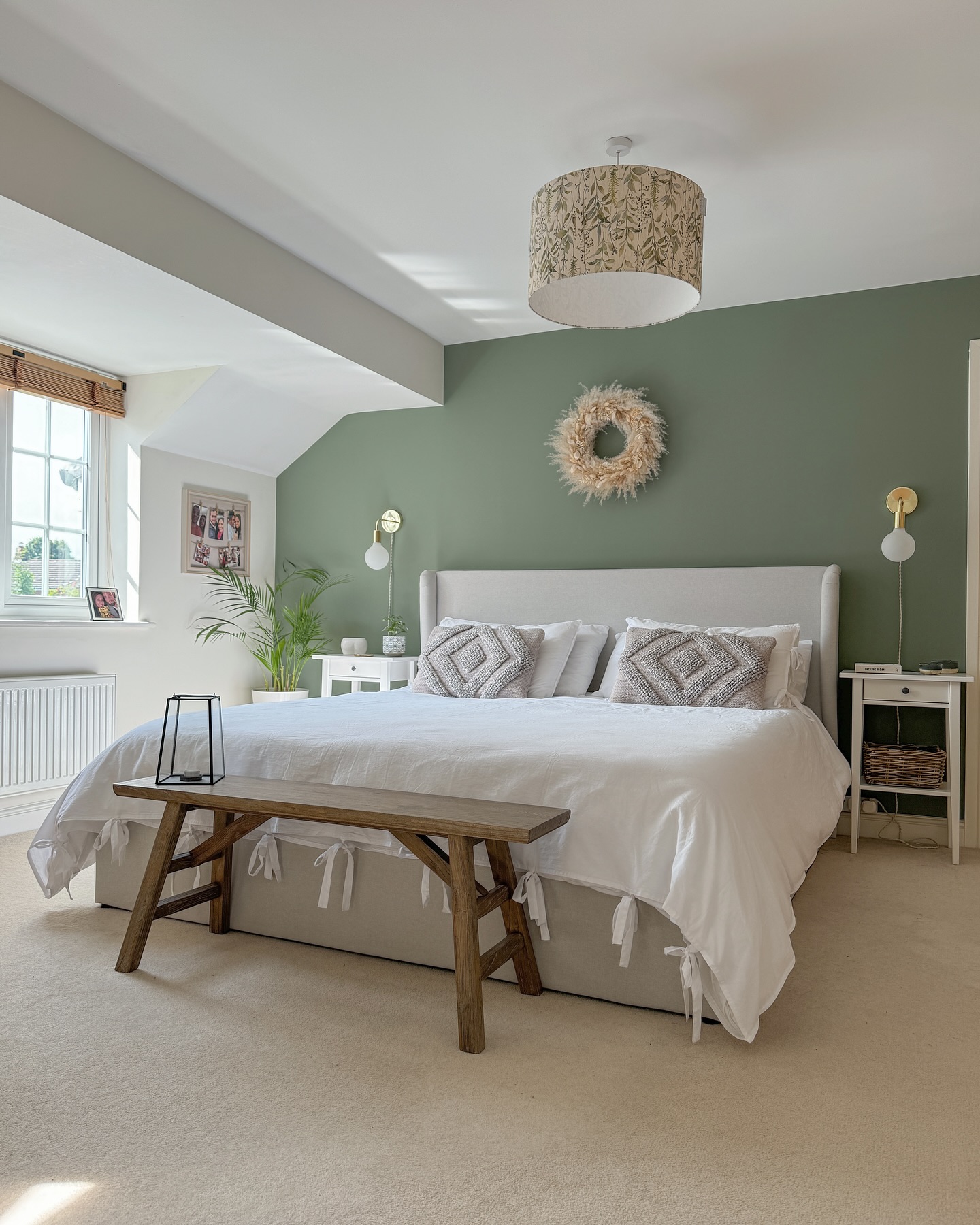 26. the Crimson Tide Wave: a Bedside Wall Of Textured Scarlet Panels