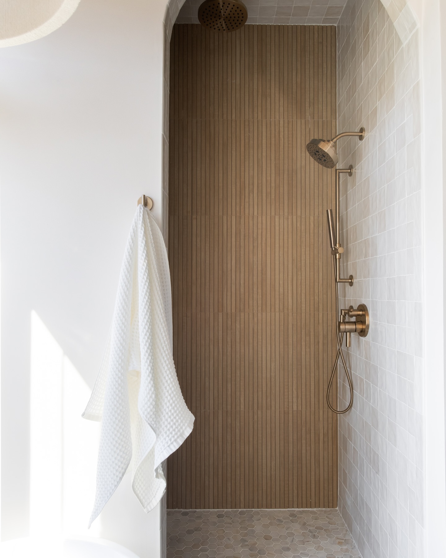 26. Moonlit Glass Enclosure with Pebbled Floor Serenity