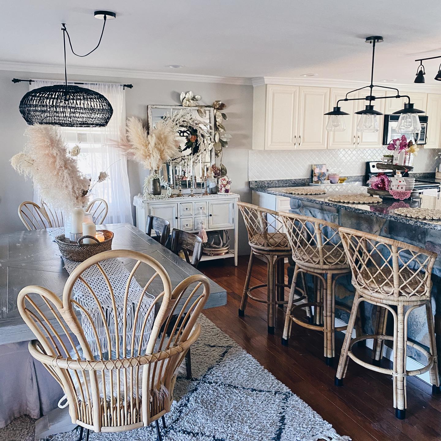 21. Bohemian Rhapsody Of Textured Layers and Macrame Magic