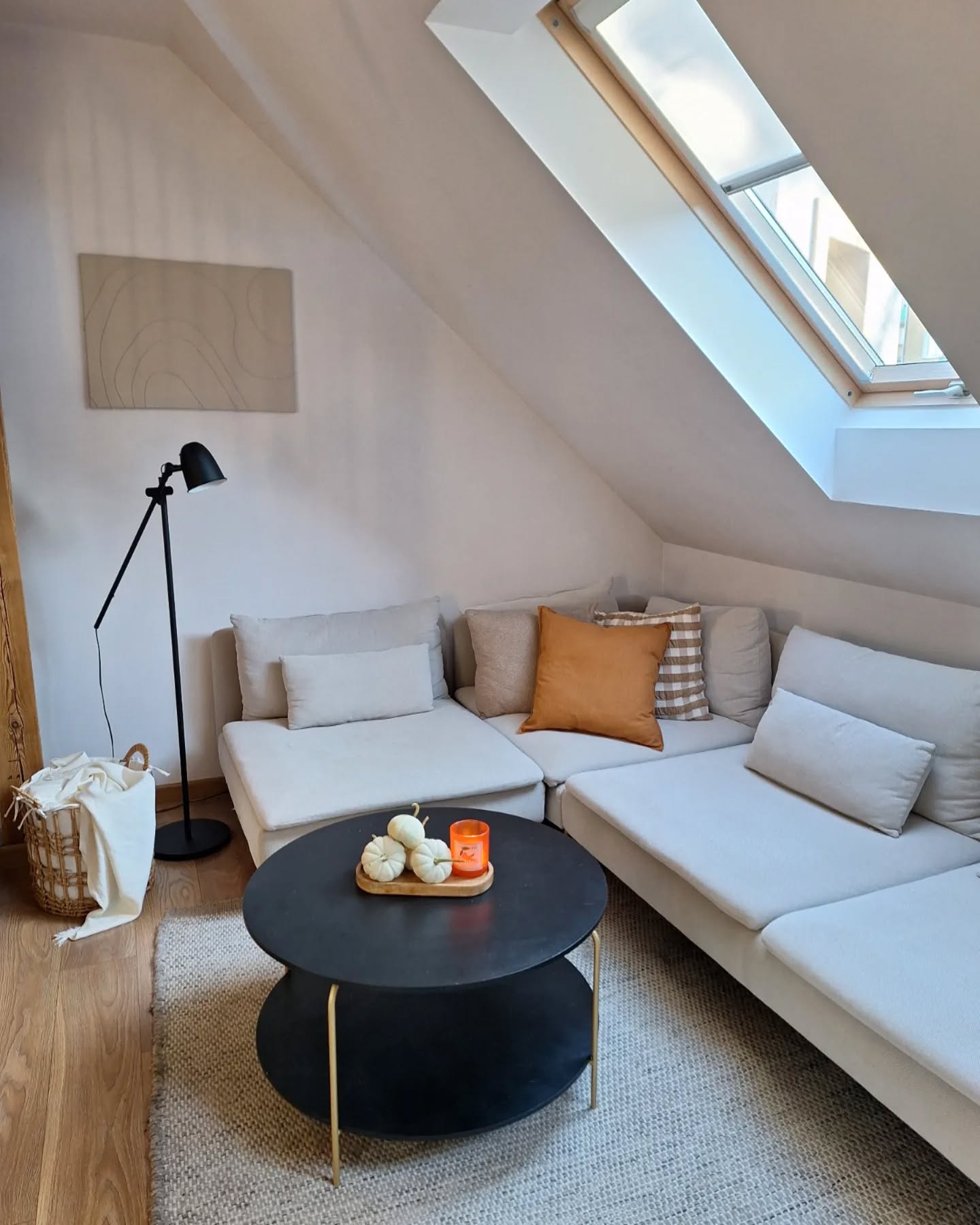 9. the Dusty Rose Armchair and Vintage Trunk Fusion In Attic Living