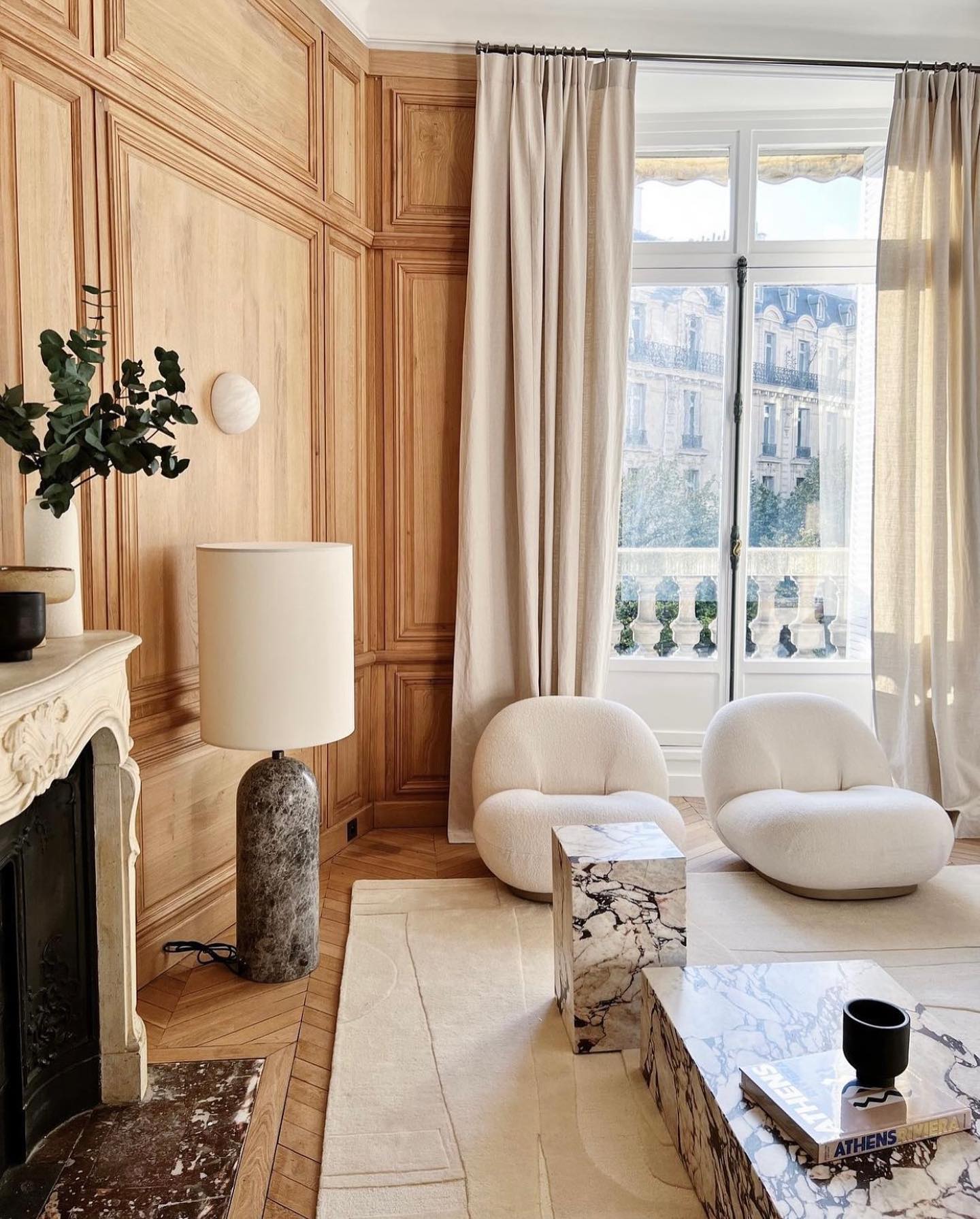 3. Soaring Skylights and Geometric Harmony: a Living Room with a View