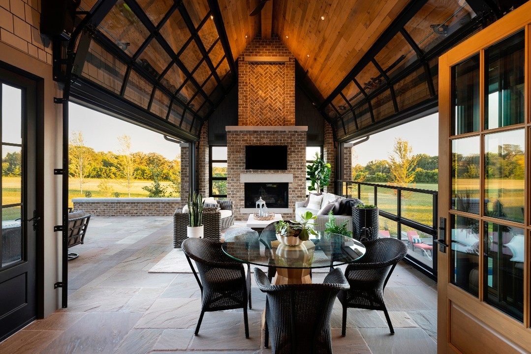 28. a Sunlit Retreat with a Wicker Haven and Verdant Vines