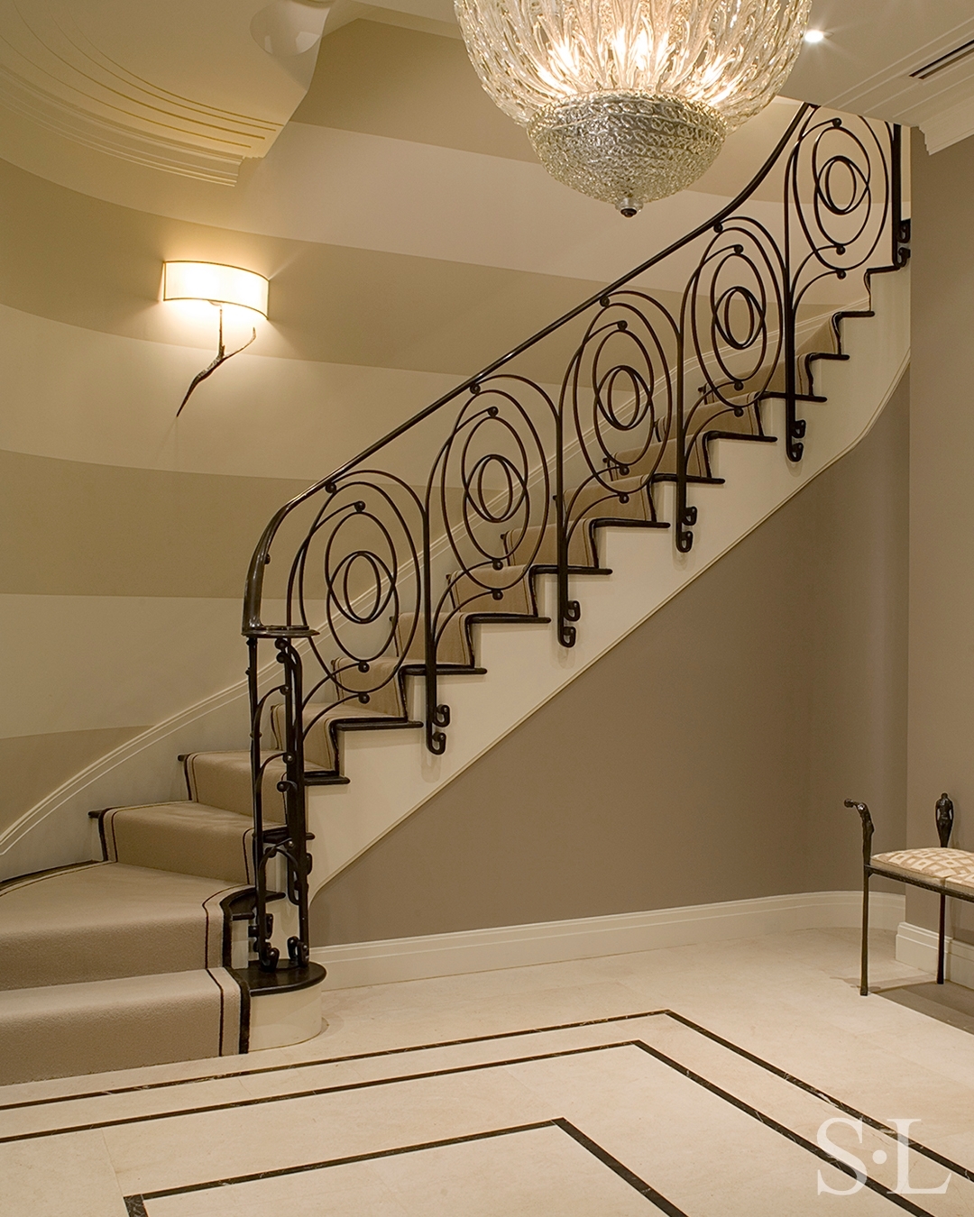 7. Cascading Shadows on a Zigzag Journey: the Staircase with Geometric Whisper