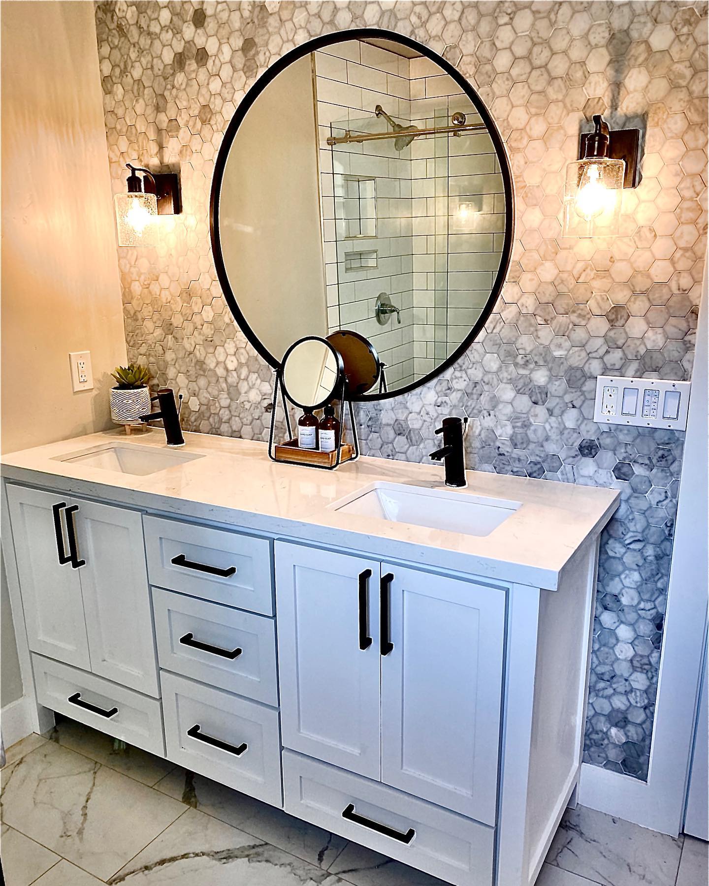 8. a Symphony Of Sea Glass and White Quartz Fusion