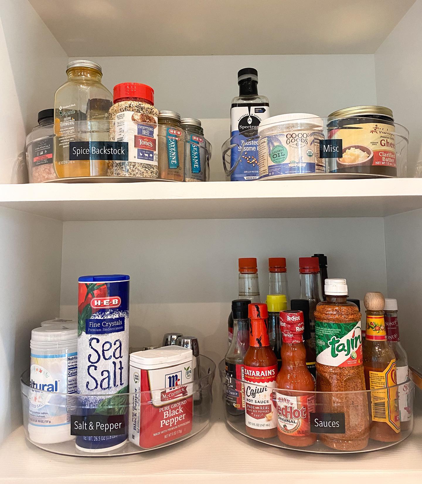 19. Translucent Tiers and Spice Jars: a Peek Into Minimalist Storage