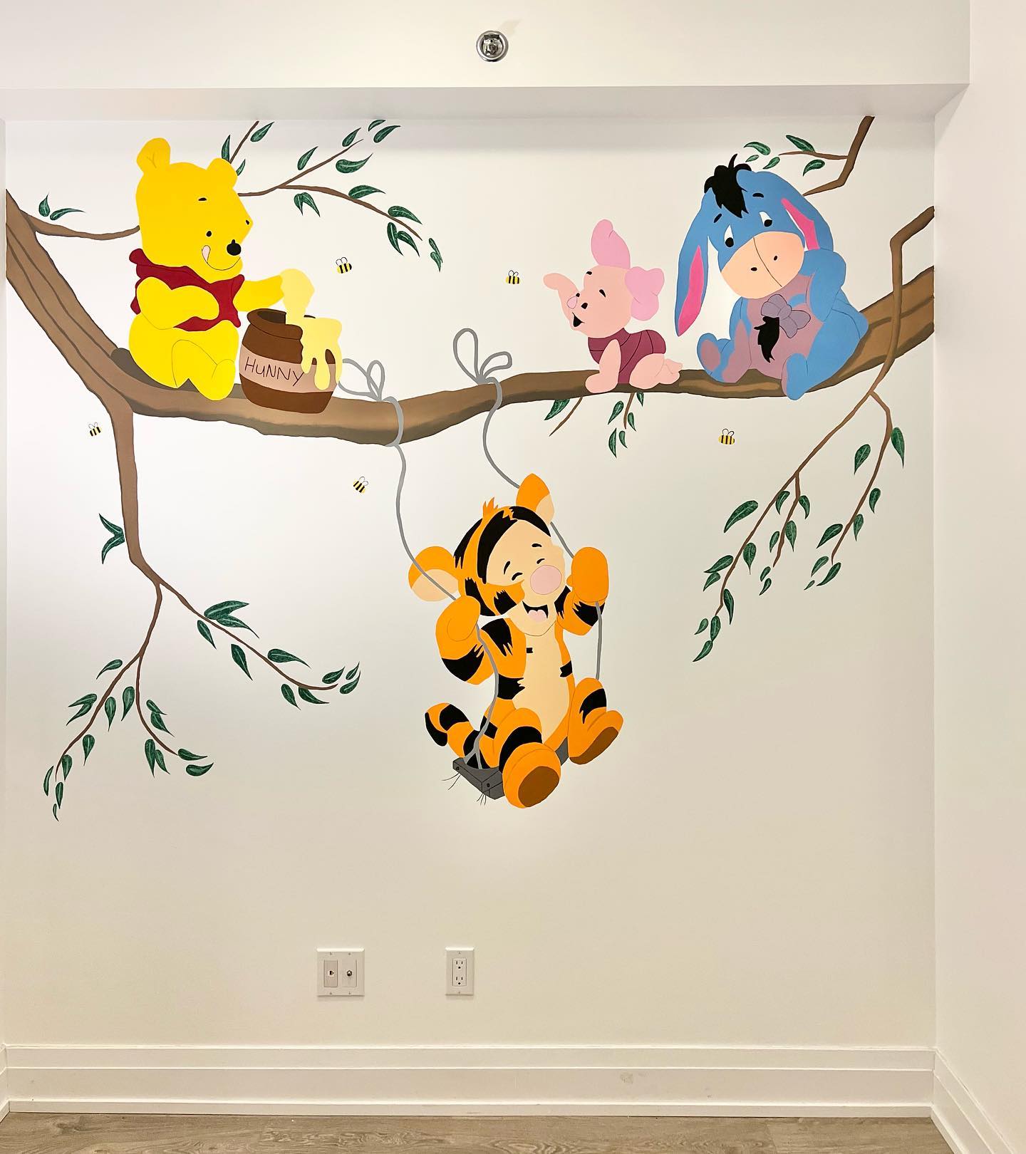 13. Winnie the Pooh's Honey Pot Bookcase Nook