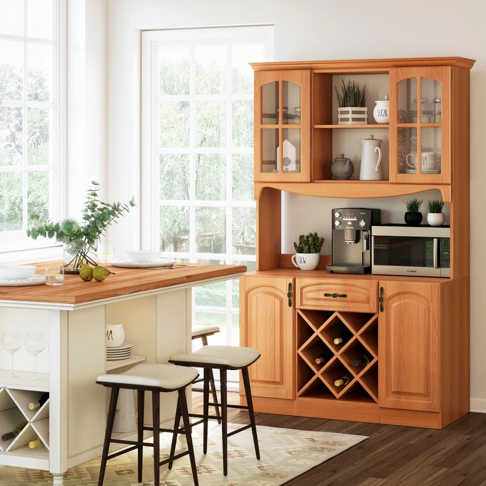 7. Floating Shelves and Woven Baskets: a Harmonious Blend Of Open and Hidden Storage