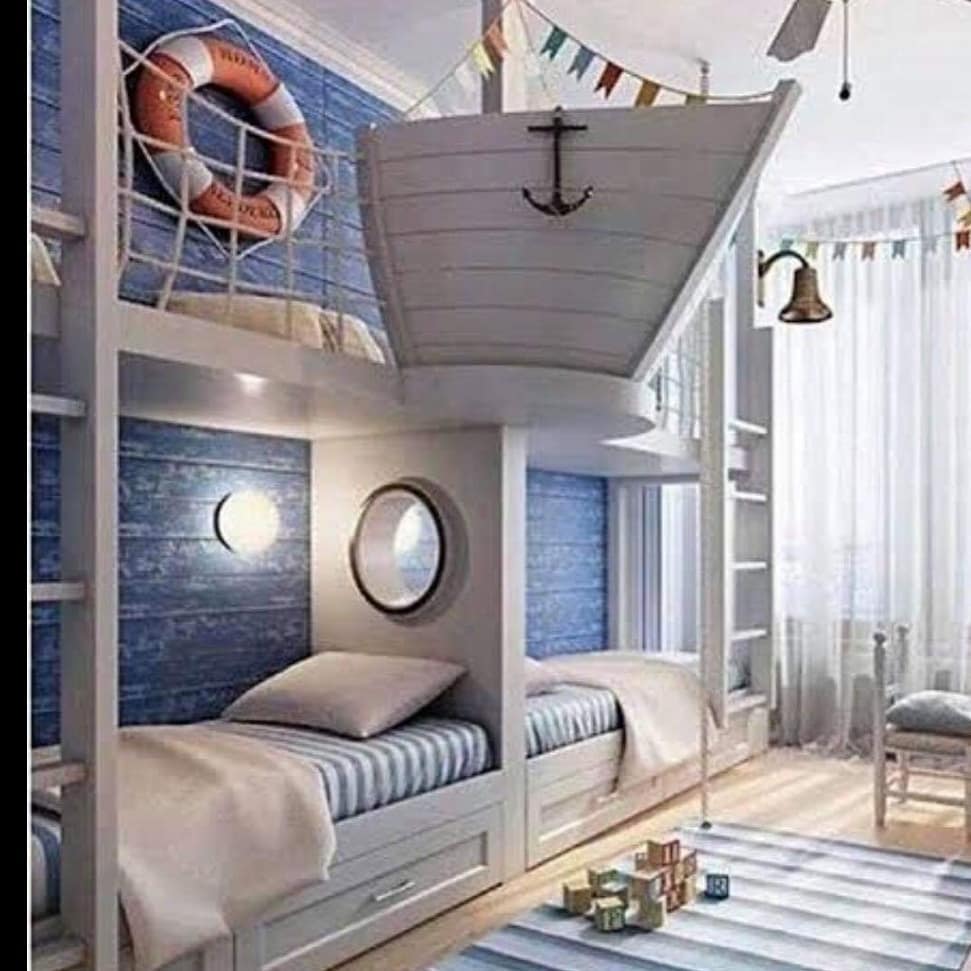 6. a Canopy Of Cozy Dreams: Loft Bed with Woven Basket Storage and Fairy Light Curtain