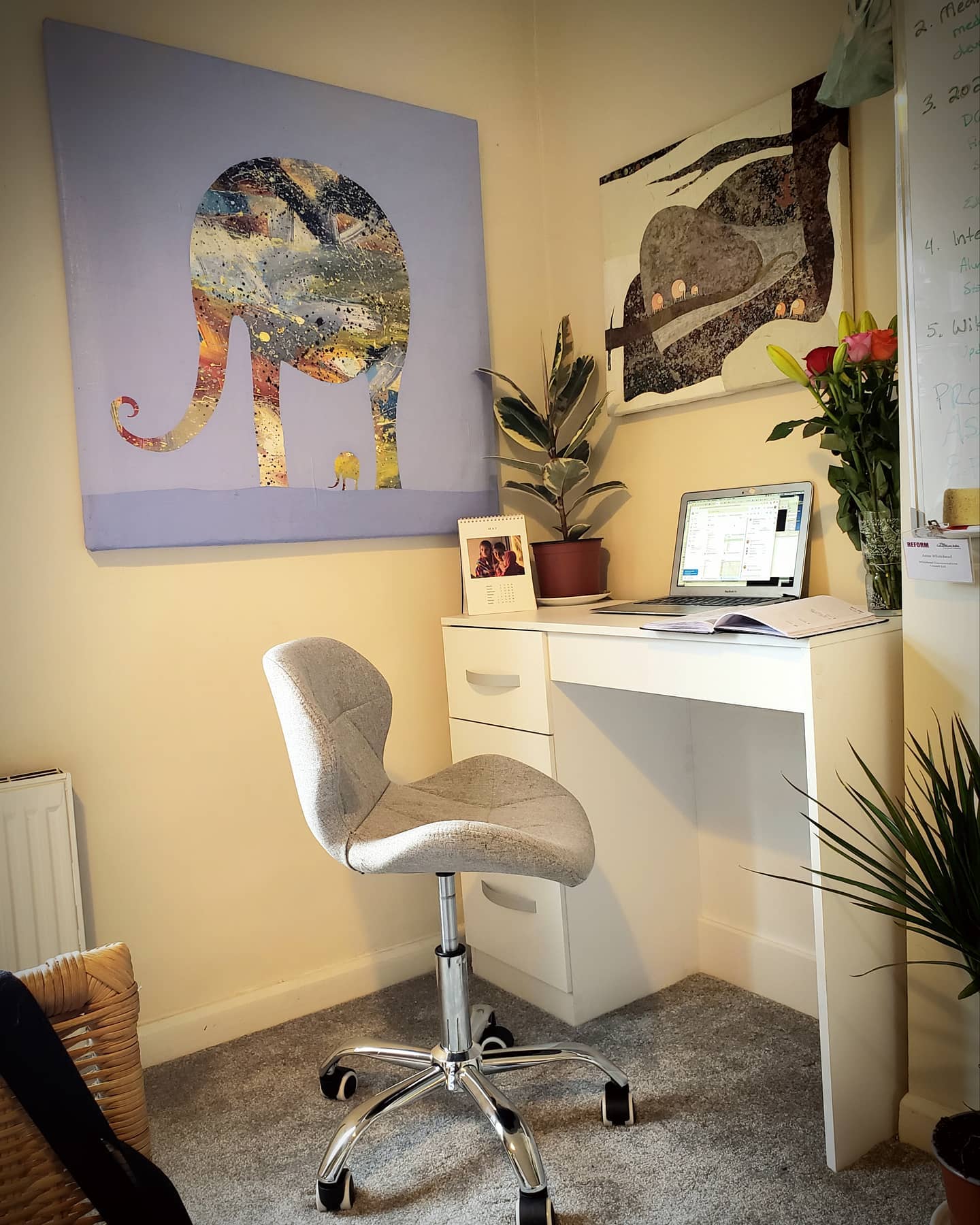 20. a Canopy Of Books: the Lofted Bed Office Nook with a Vintage Twist