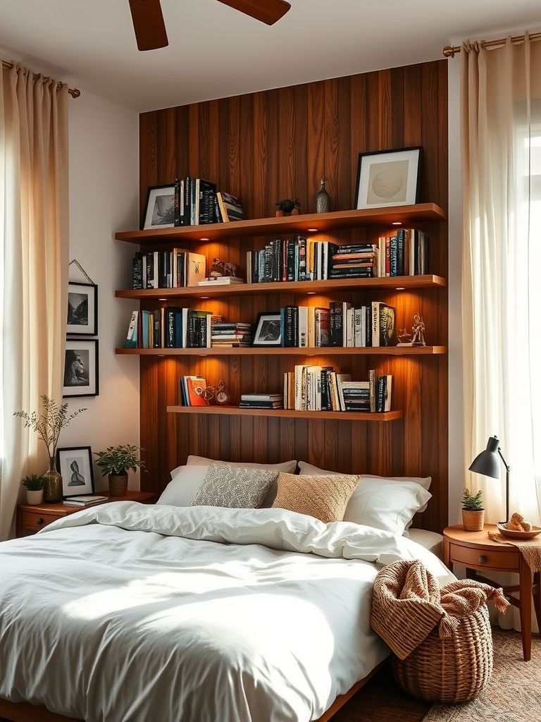 22 Bookshelf Ideas for Bedroom