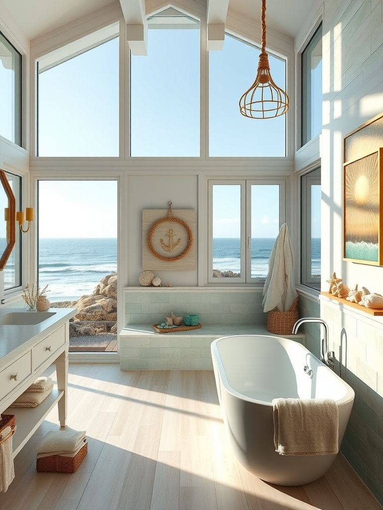 20 Coastal Bathroom Ideas