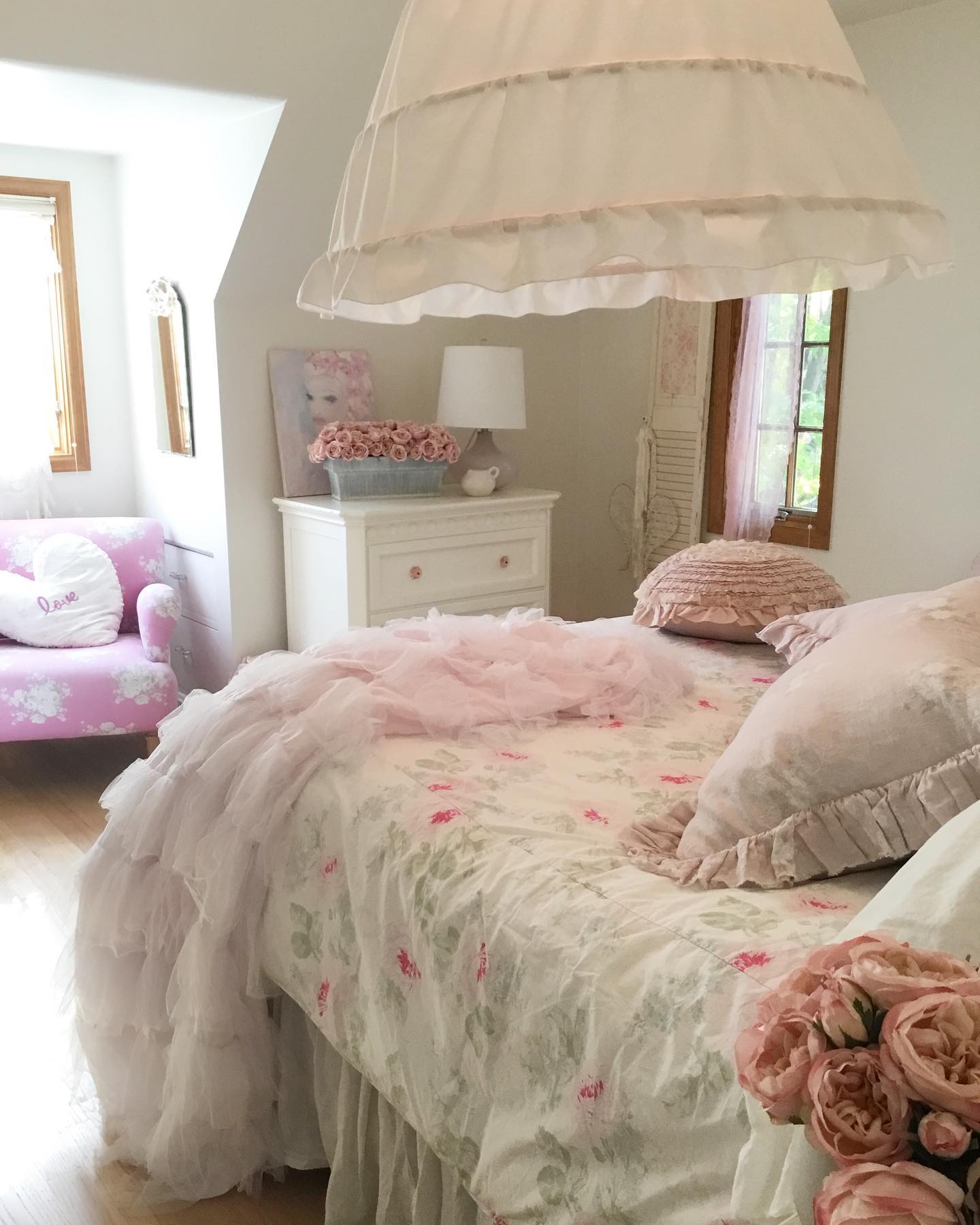 16. the Moonlit Sonata Of Rose Petals and Gold Accents