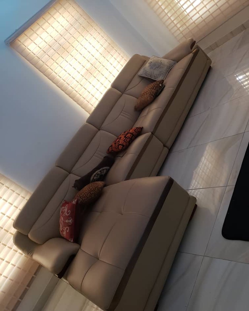 2. the Geometric Dance Of Light Through Honeycomb Blinds In a Sunlit Living Room