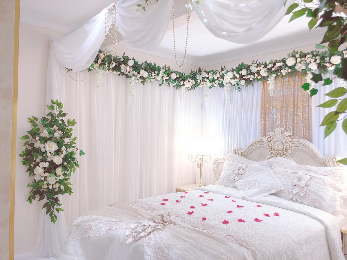 2. the Crimson Canopy and Gilded Mirror Embrace Of Romance