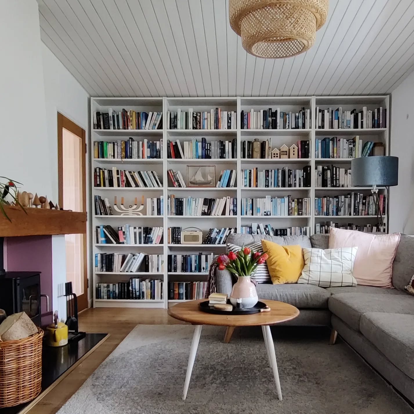 25. the Crimson Quill and Vintage Leather Compendium Shelves