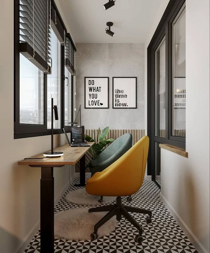 16. a Floating Shelf Haven with a Vintage Typewriter Touch