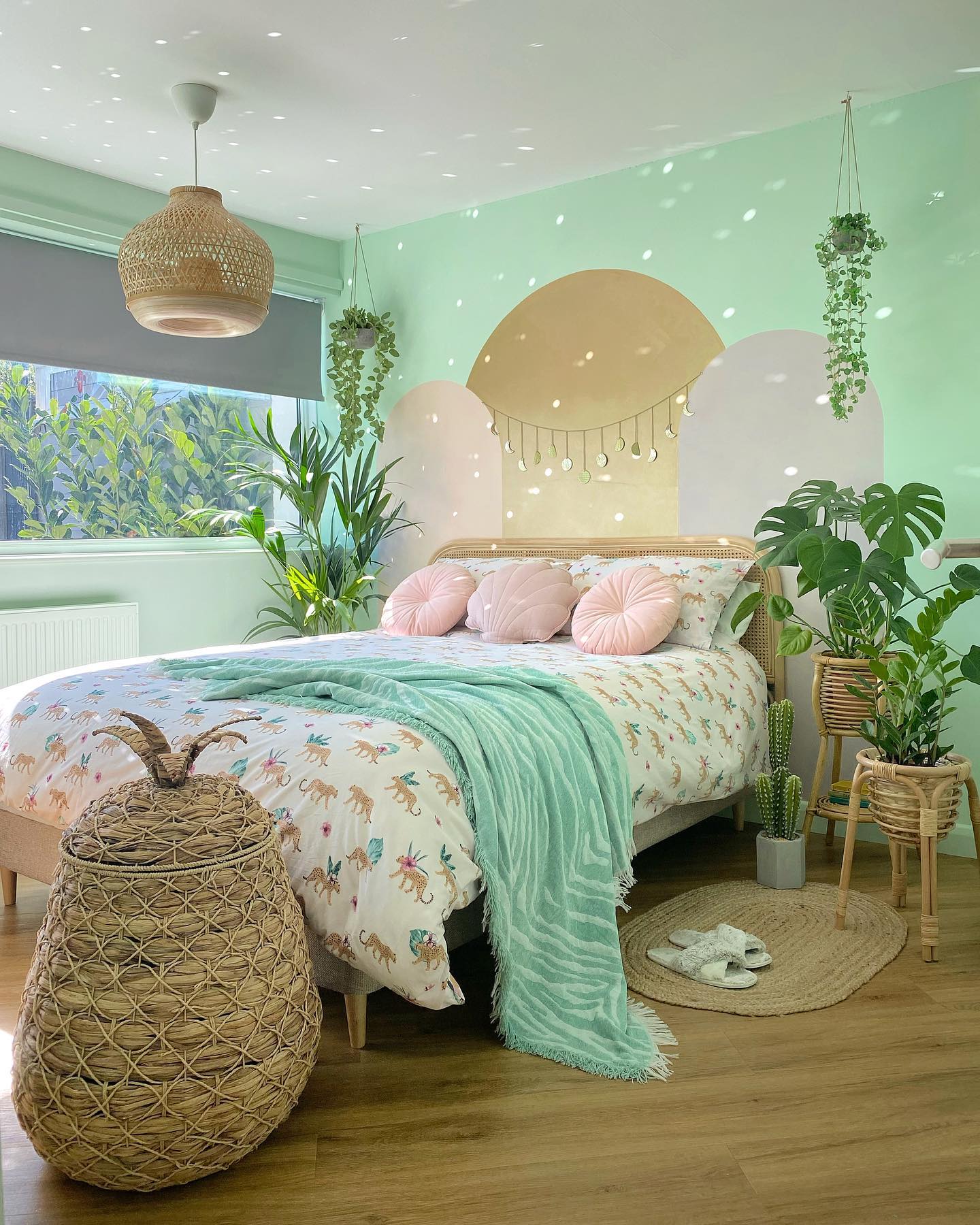 25. Sunlit Canopy Of Eclectic Textiles and Driftwood Dreams