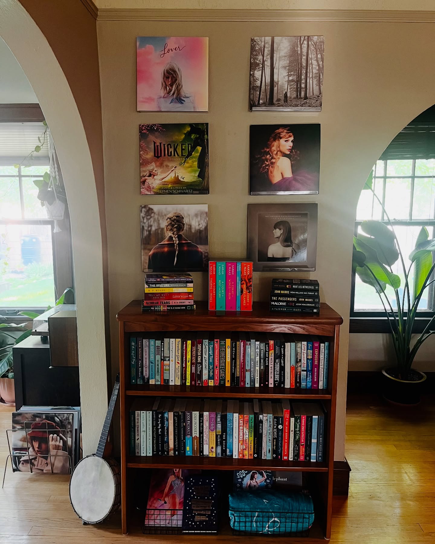 24. a Ladder Of Literature with a Touch Of Terracotta and Teal