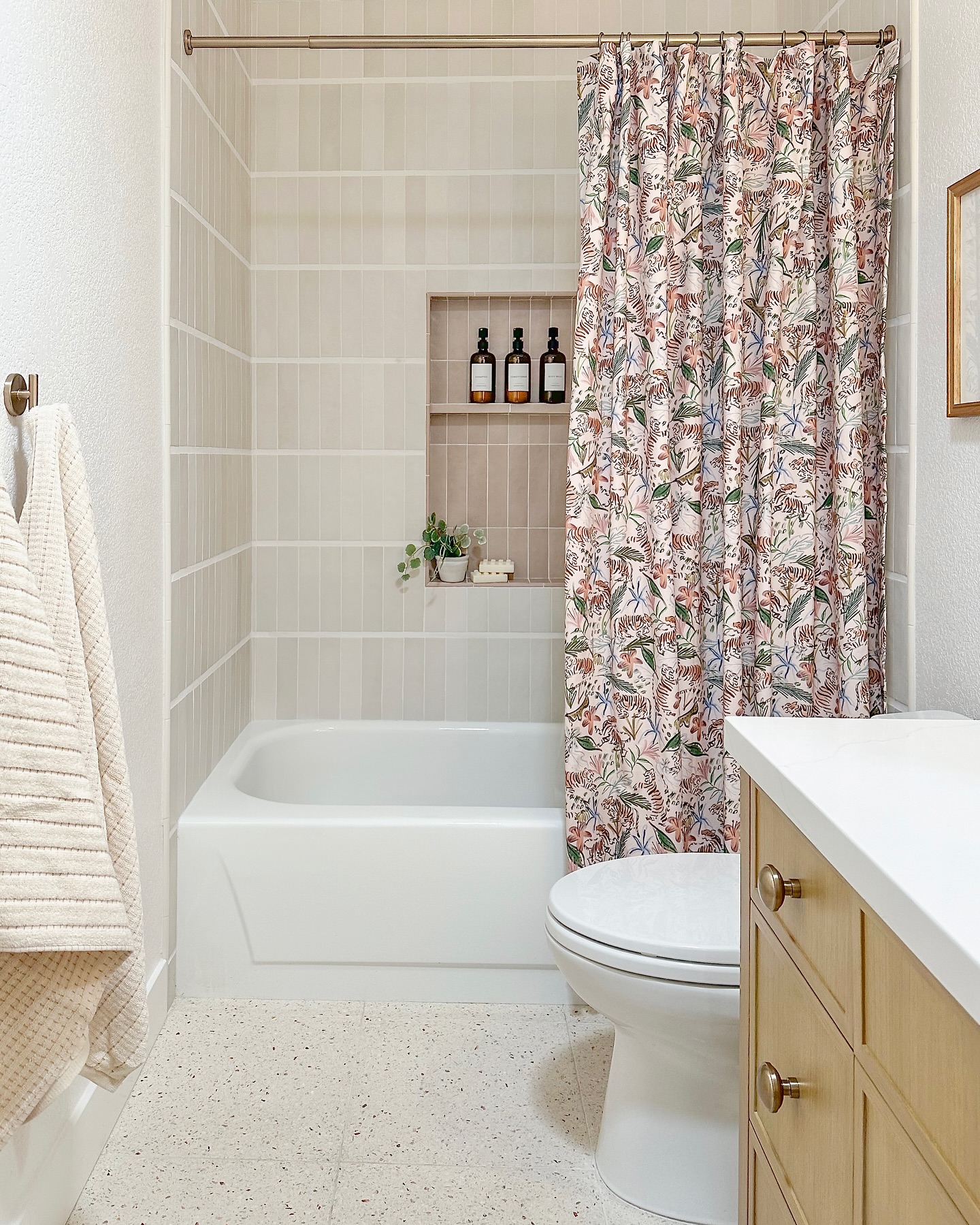 9. Copper Pipes and Mint Green Vanity: a Retro Industrial Fusion