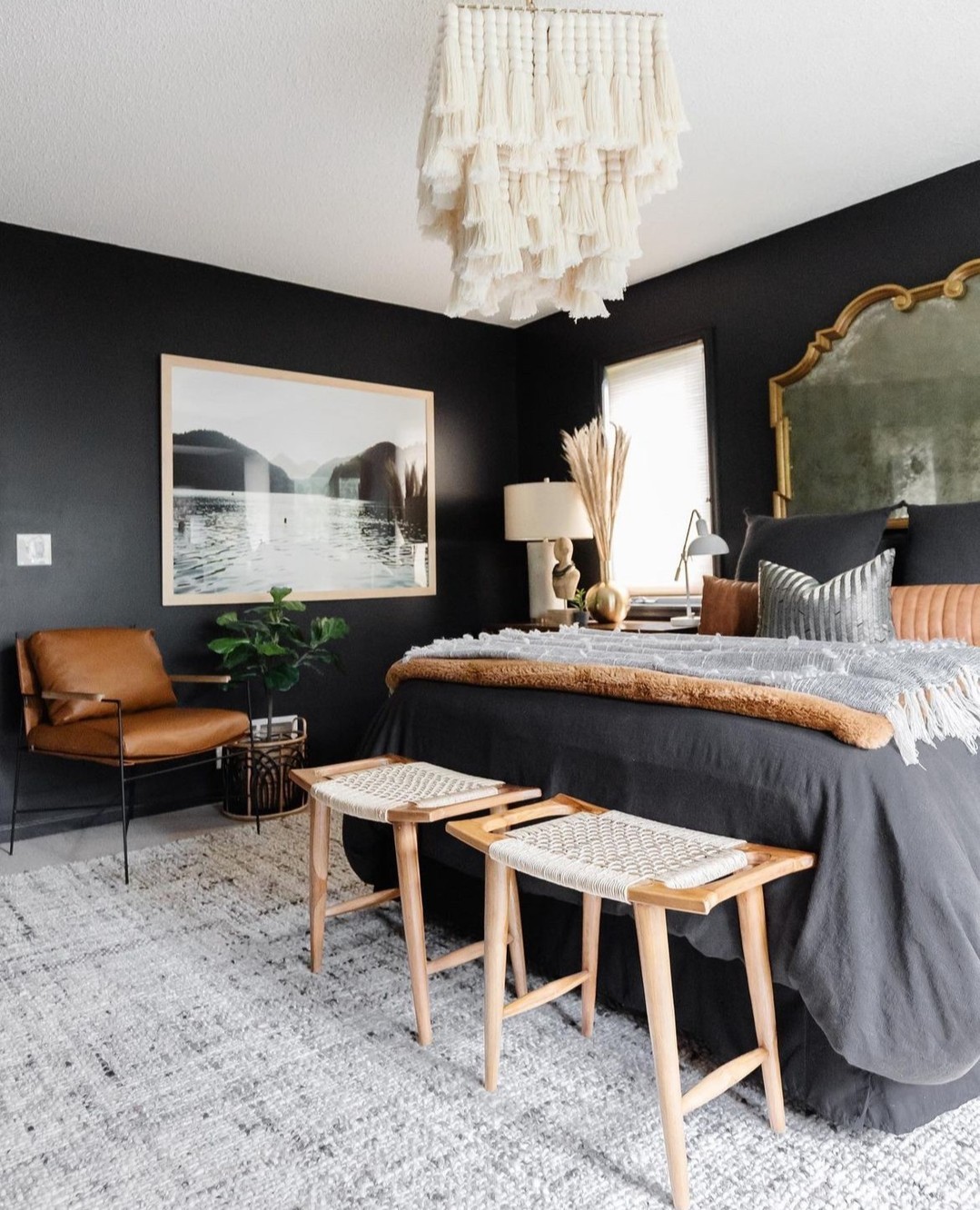 27. Moonlit Macrame and Moroccan Lanterns: a Bohemian Bedroom Escape